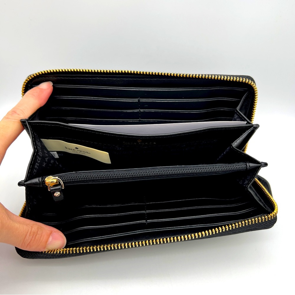 KATE SPADE Hawthorn Lane Swans Lacey Wallet - PWRU5136 - Picture 5 of 7